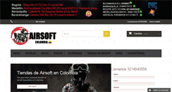 Desktop Screenshot of airsoft.com.co