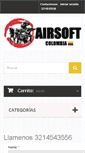 Mobile Screenshot of airsoft.com.co