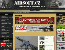 Tablet Screenshot of airsoft.cz